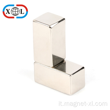 Spessore neodimio magnetizzato magnete a blocco NDFEB